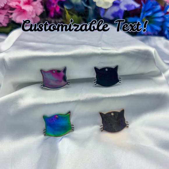 Engraved Cat Tag - Standalone
