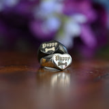 PUPPY Heart Ring