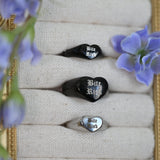 BITE RISK Petite Heart Ring
