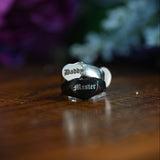 Daddy/Master Classic Heart Ring
