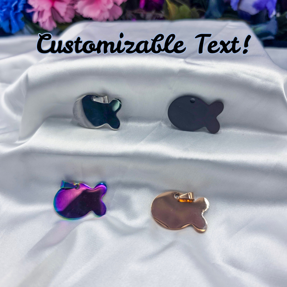 Engraved Fish Tag - Standalone