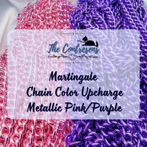 Martingale Chain Color Upcharge Pink/Purple