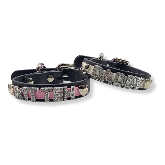 Build-Your-Own Crystal Lettered Cuff/Bracelet